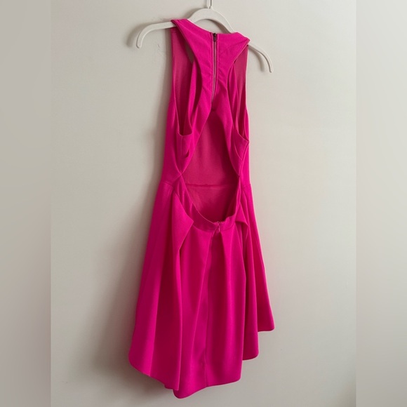 Latiste by Amy Fit & Flare Dress – Hot Pink – Size Medium - Picture 4 of 9